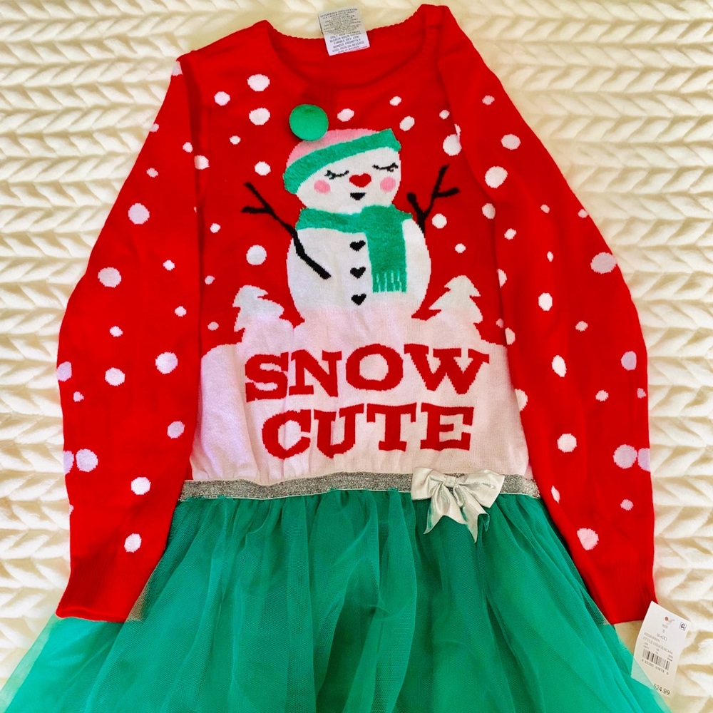 Cute Snowman Dress